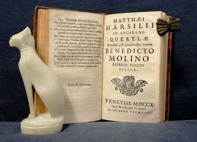 (PRIMA RARA ED.) - HEROIDUM EPISTOLAElig MATTHAEligI MARSILII, VENEZIA, 1710.