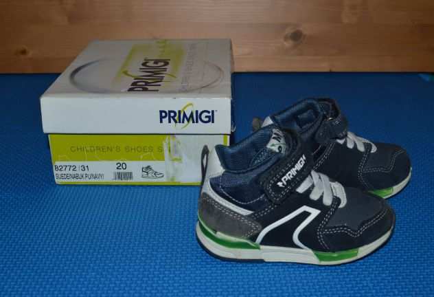 PRIMIGI SCARPINE SNEAKERS BIMBI ANTI SHOCK n. 20