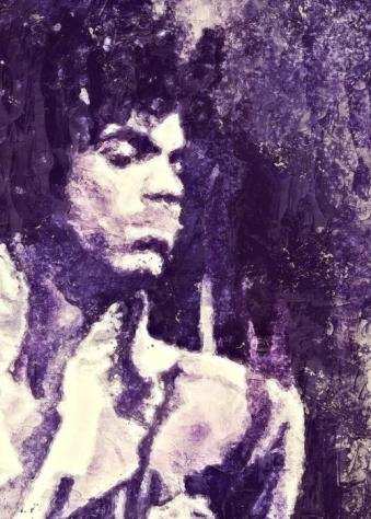 Prince - Oil Edition - High Quality Giclee Art - By artist Andrea Boriani - 25 - XL