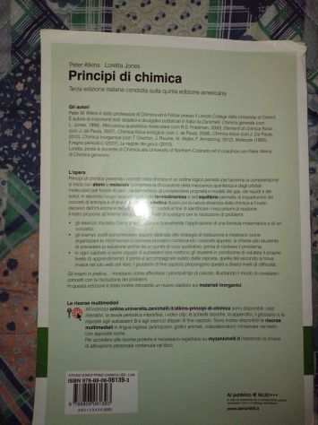 Principi di chimica (P. Atkins - L. Jones) Zanichelli