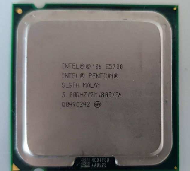 PROCESSORE - CPU INTEL DUAL CORE E5700 2MB Cache 3.00GHz 800Mhz 64BIT