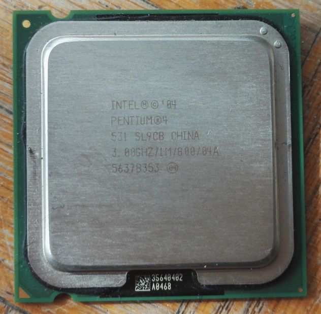 Processore cpu Intel Pentium 4 3.0 Ghz 3264 bit