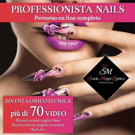 Professionista nails corso ricostruzione unghie base e avanzato completo firenze