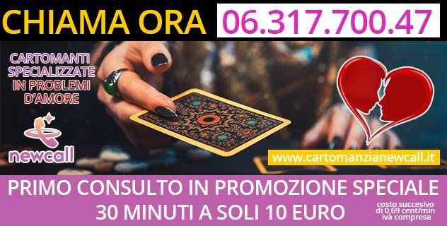 PROMOZIONE CONSULTO DI CARTOMANZIA 30 MINUTI A SOLI 10 EURO