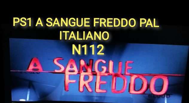 PS1 A SANGUE FREDDO PAL ITALIANO