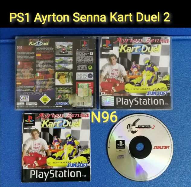 PS1 Ayrton Senna Kart Duel 2 PAL