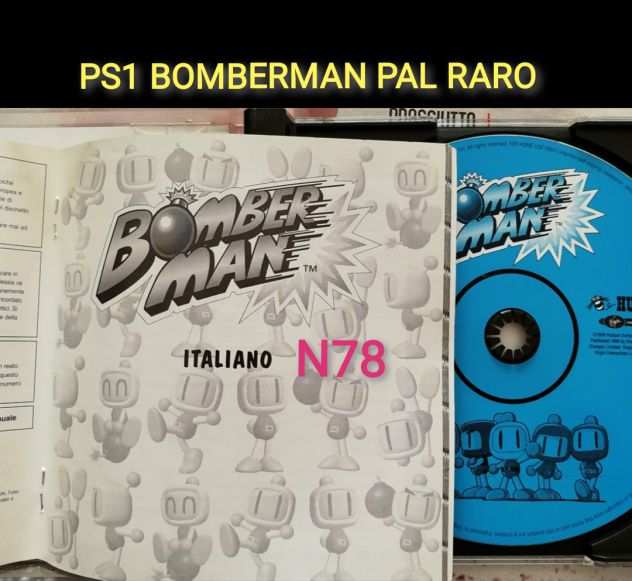 PS1 BOMBERMAN PAL RARO