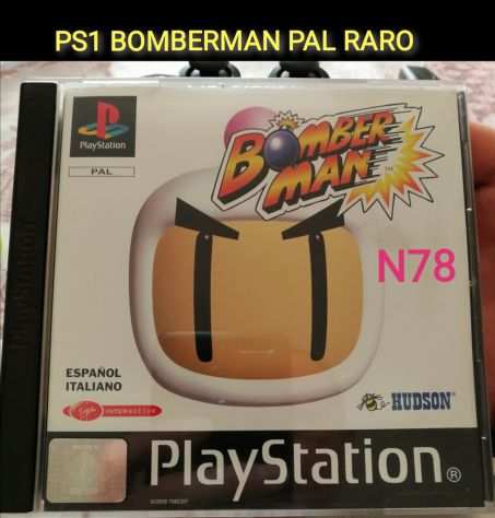 PS1 BOMBERMAN PAL RARO