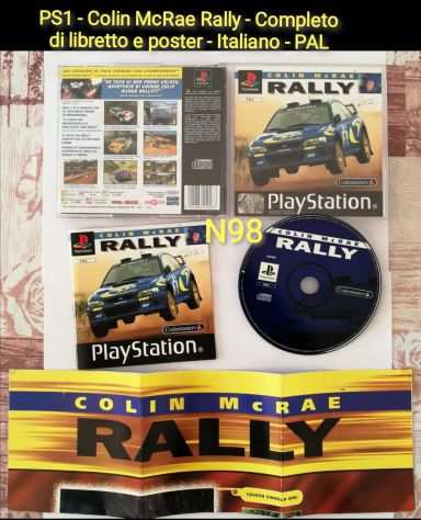 PS1 Colin McRae Rally PAL ITA