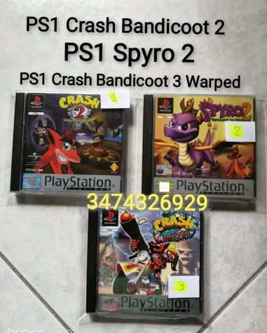 PS1 Crash Bandicoot 2 Cortex PAL ITA
