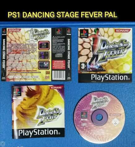 PS1 DANCING STAGE FEVER PAL NUOVO