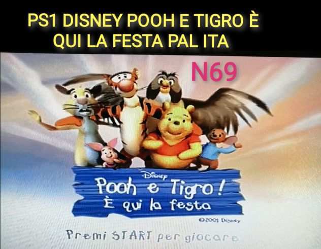 PS1 DISNEY POOH E TIGRO Egrave QUI LA FESTA PAL ITA