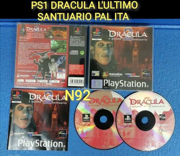 PS1 DRACULA LULTIMO SANTUARIO PAL ITA