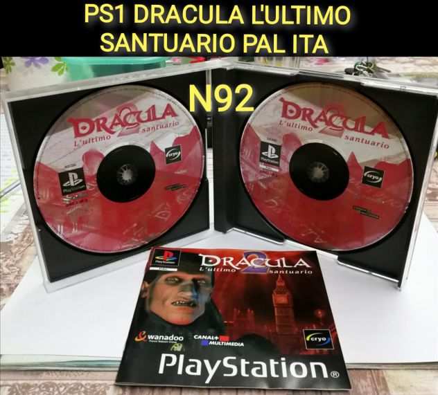 PS1 DRACULA LULTIMO SANTUARIO PAL ITA