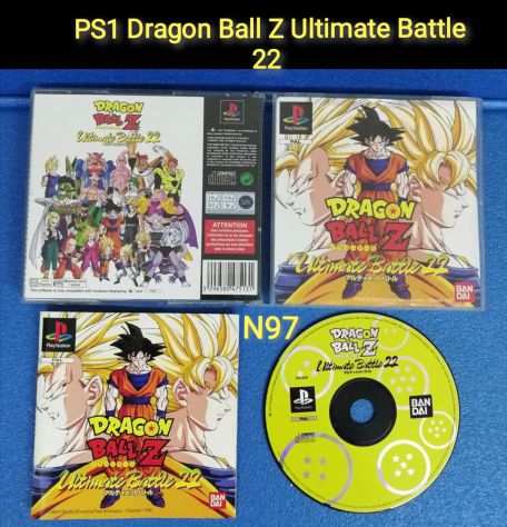 PS1 Dragon Ball Z Ultimate Battle 22 PAL