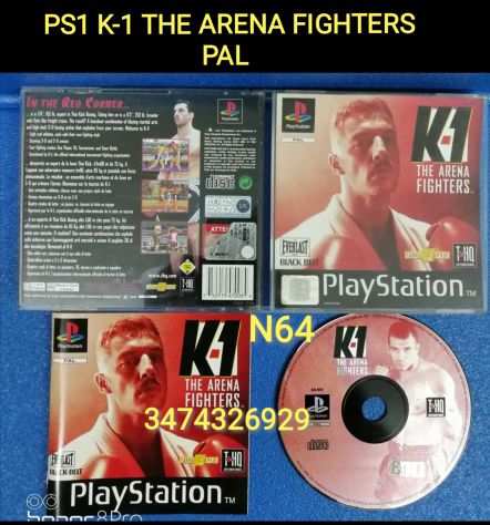 PS1 K-1 THE ARENA FIGHTERS PAL