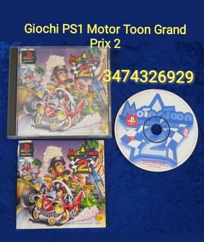 PS1 MOTO RACE WORLD TOUR PAL ITA