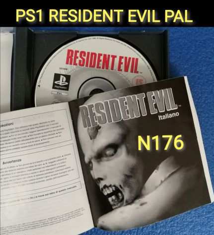 PS1 RESIDENT EVIL PAL 1 STAMPA