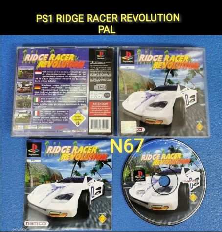 PS1 RIDGE RACER REVOLUTION PAL
