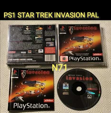 PS1 STAR TREK INVASION PAL
