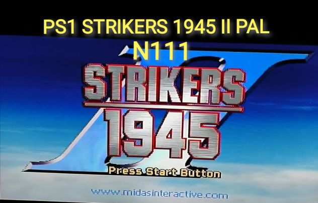 PS1 STRIKERS 1945 II PAL