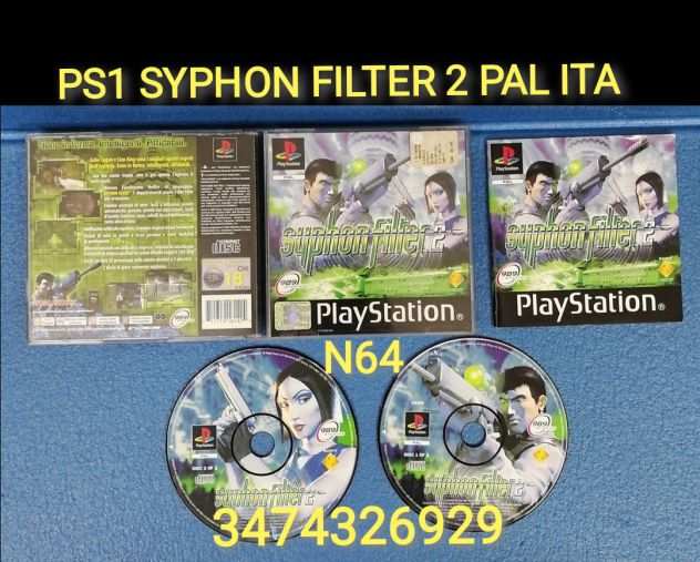 PS1 SYPHON FILTER 2 PAL ITA