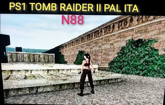 PS1 TOMB RAIDER II PAL ITALIANO