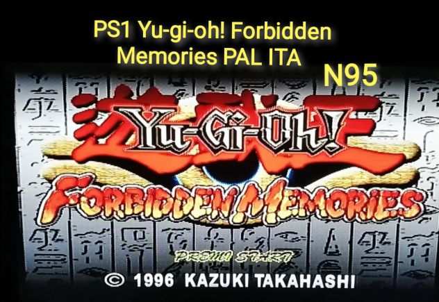 PS1 Yu-gi-oh Forbidden Memories PAL ITA