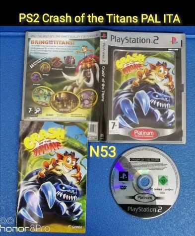 PS2 Crash of the Titans PAL ITALIANO