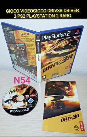 PS2 DRIVER 3 PLAYSTATION 2 RARO