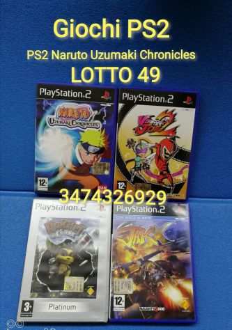 PS2 NARUTO Uzumaki Chronicles PAL