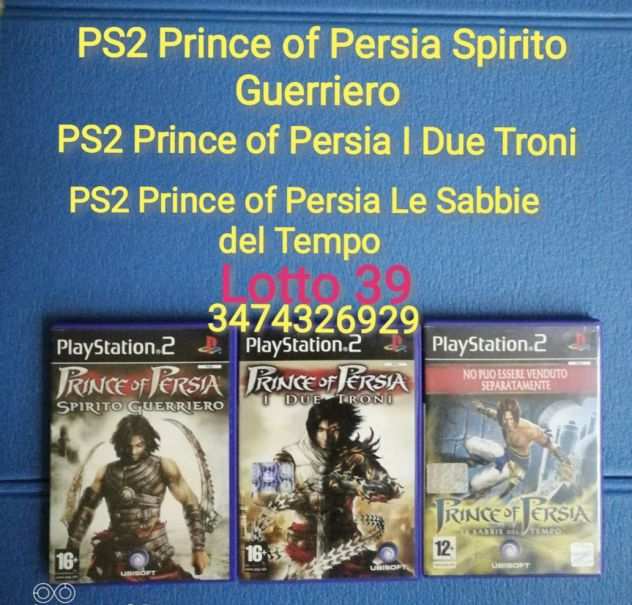PS2 Prince of Persia Spirito Guerriero