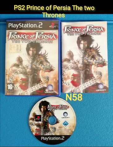 PS2 Prince of Persia The two Thrones Versione ITALIANO