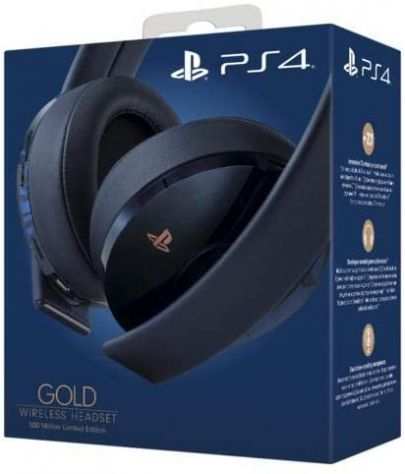 PS5PS4 Gold Wireless Headset 500M Limited Edition BY SONY