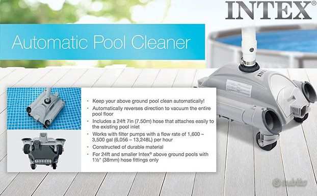 Pulitore piscina Robot Auto Pool Cleaner -Cardelli