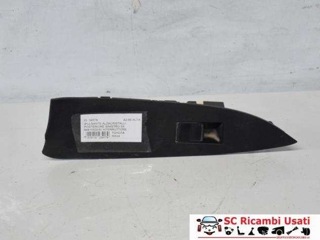 Pulsante Alzavetro Posteriore Sx Toyota Rav 4 8481052030