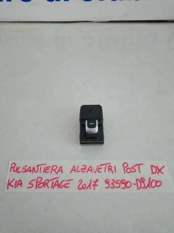 pulsantiera alzavetro posteriore destra kia sportage 93590-d9100 2017