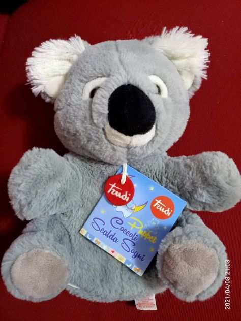 Pupazzo Koala Trudi Puppet Coccoli Scalda sogni 20 x 18 x 26 cm 500 grammi