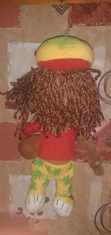 Pupazzo Peluche Rasta Bob Marley cm 40