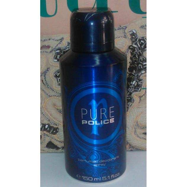 Pure Man Police for men Perfumed deodorant Spray 150 ml - Nuovo