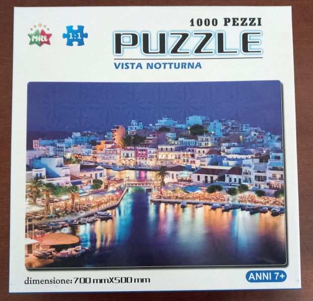 Puzzle 1000 pezzi come nuovo mai utilizzato