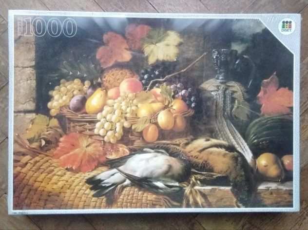 Puzzle 1000 pz 75x50 cm marca Diset soggetto dipinto natura morta