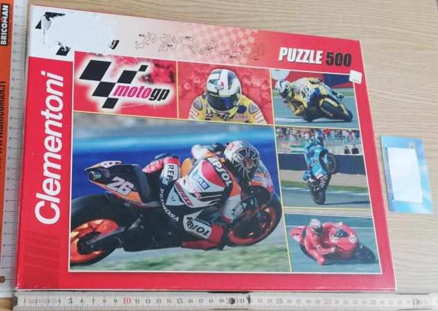 Puzzle 500 MotoGP Clementoni epoca Valentino Rossi