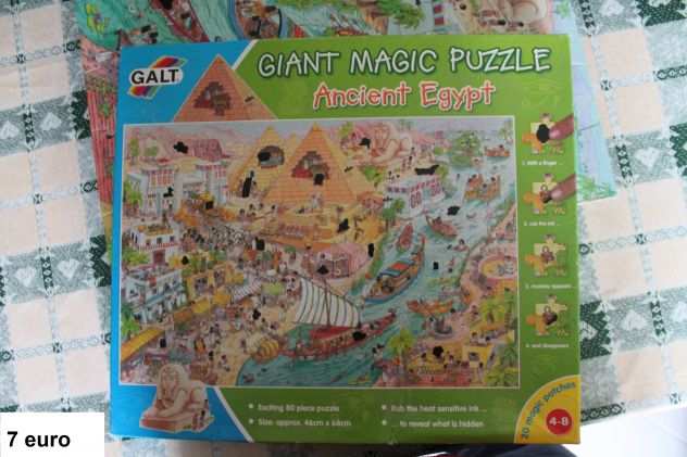 Puzzle Antico Egitto 80 pezzi (4-6 anni)