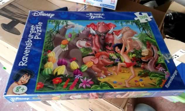 Puzzle Ravensburger 200 PZ Jungle Book Cod. 12729
