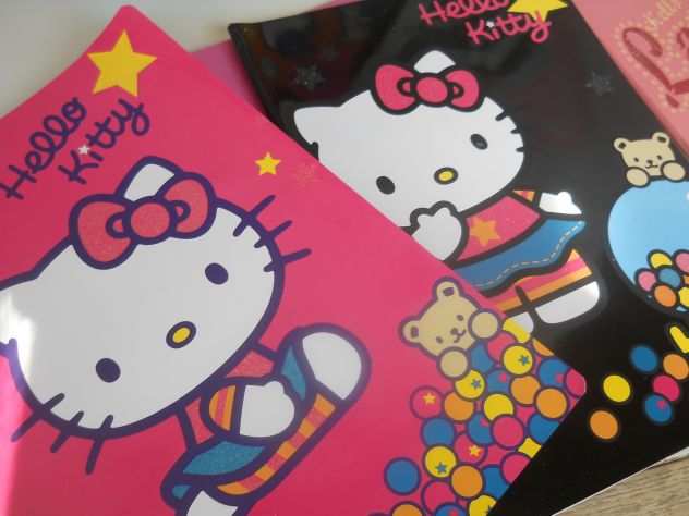 Quaderni, cancelleria, articoli scuola Hello Kitty stock