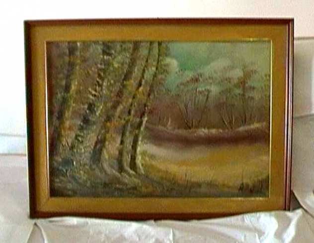 Quadro bosco di Abdim