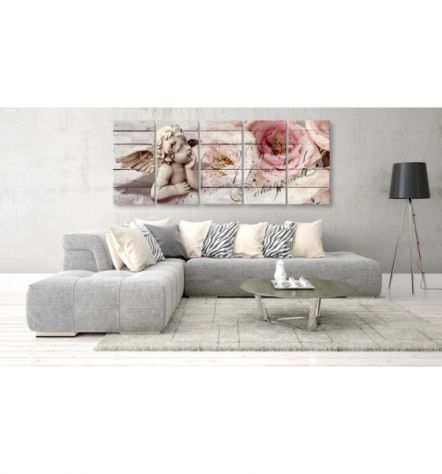 Quadro Con Un Angelo Cm. 200x80 E 225x90 - ARREDALACASA