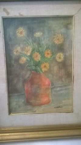 quadro con vaso con fiori