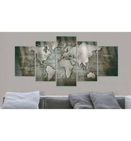 Quadro Con Vetro Acrilico Mondo Country Cm. 100x50 E 200x100